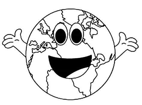 Cute Cartoon Earth Drawing Earth Cartoon Drawing Png Download 1716