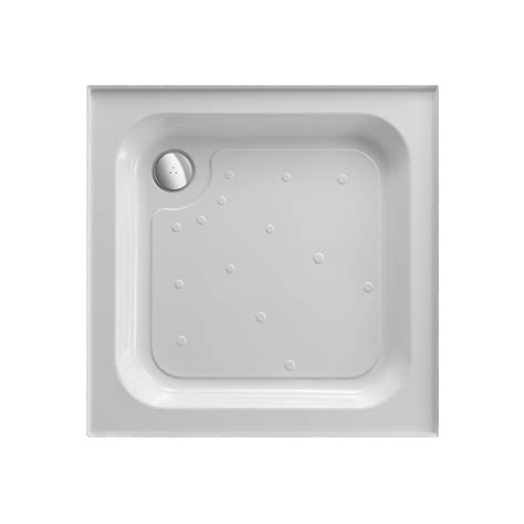 Just Trays Ultracast 700mm Square Shower Tray 4 Upstands A70140