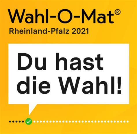 Sna news begleitet den abend in diesem liveticker. Wahl-O-Mat RLP 2021: Welche Partei in Rheinland-Pfalz ...