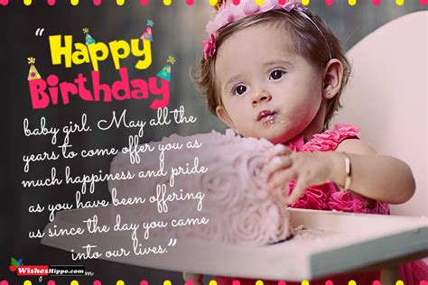 100 Best Happy Birthday Wishes For A Baby Girl Little Princess