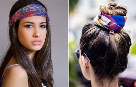 How To Wear A Bandana In 4 Ways Womens Style Guide