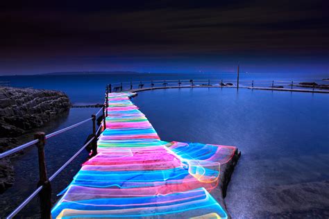 The Art Of Light Painting Photography Behance