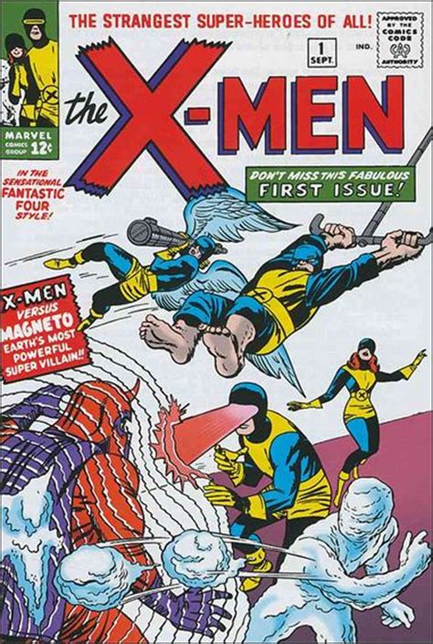X Men 1 A Sep 1963 Comic Book By Marvel