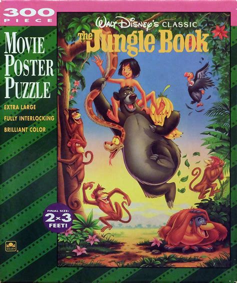 Buy 300 Piece Movie Puzzle Walt Disneys Classic The Jungle Book Final