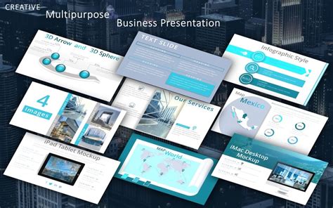 Multipurpose Creative Powerpoint Presentation Template