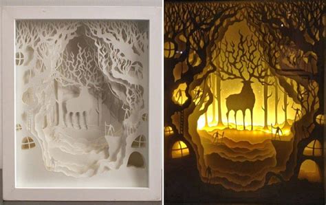 Simply Creative: Papercut Light Boxes by Hari & Deepti Paper Light