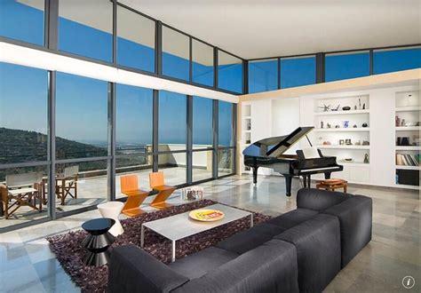 amazing homes  twitter skillion roof contemporary living room