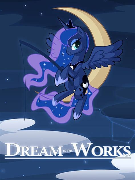 Items Similar To My Little Pony Princess Luna Dreamworks Posterprint