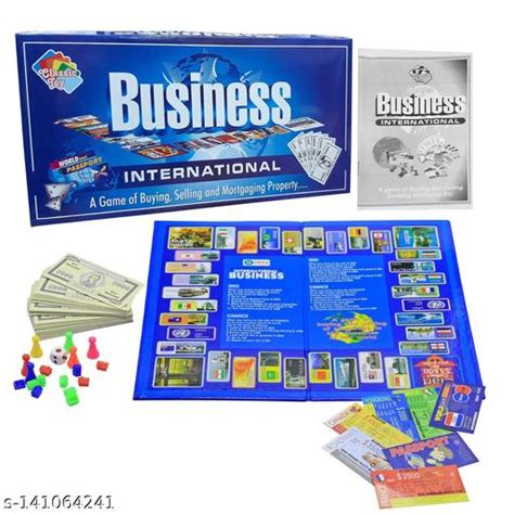 Latest International Business Board Game Money And Assets Games Board