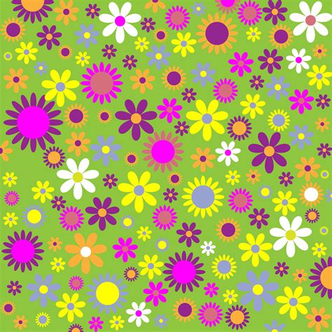 Floral Flowers Pattern Colorful Free Stock Photo Public Domain Pictures