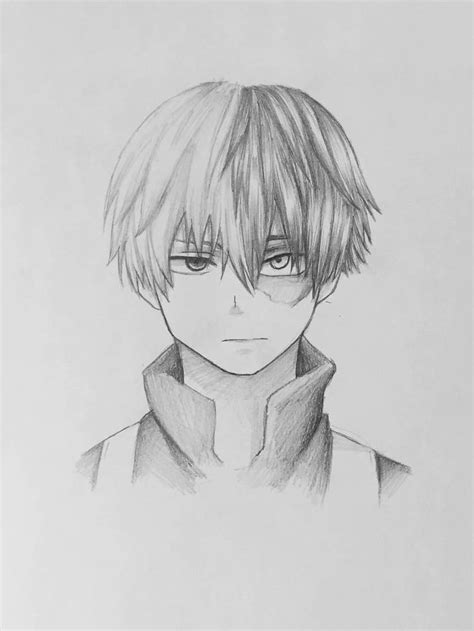 Inspired by paint tool sai, oekaki shi painter, and harmony. First Attempt Of Drawing Todoroki By Darkshadow1998 On ...
