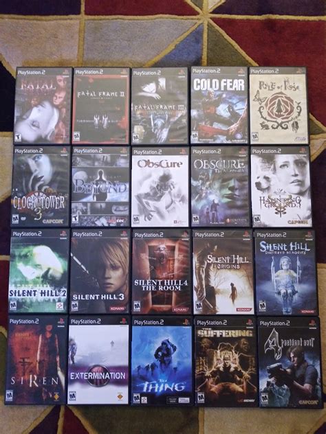 Now That It Finally Spooktober I Can Break Out The Ps2 Horror Game Collection Rps2