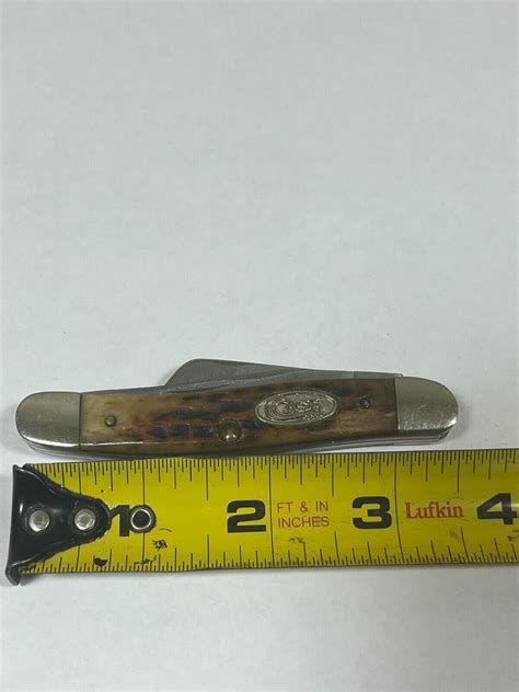 Case Xx 6318 Hp Bone Handle Stockman Sspss Pocket Knife 1980s Usa