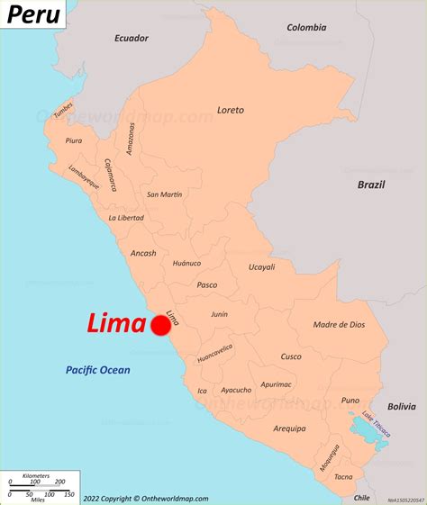 Mapa De Lima Perú Mapas Detallados De Lima Ciudad De Los Reyes
