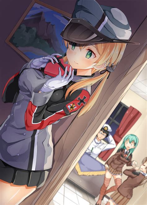 Wallpaper Illustration Anime Girls Cartoon Kantai Collection Comics Person Prinz Eugen