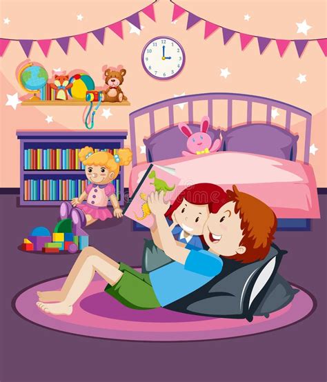 Bedtime Story Stock Illustrations 1456 Bedtime Story Stock