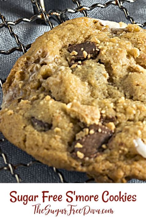 But even when thinking of those of us take cookies for instance. YUM! S'More Cookies that are sugar free. This recipe is ...