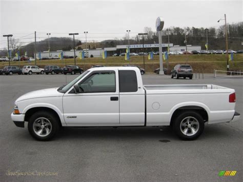 2003 Chevrolet S10 Ls Extended Cab In Summit White Photo 7 237882
