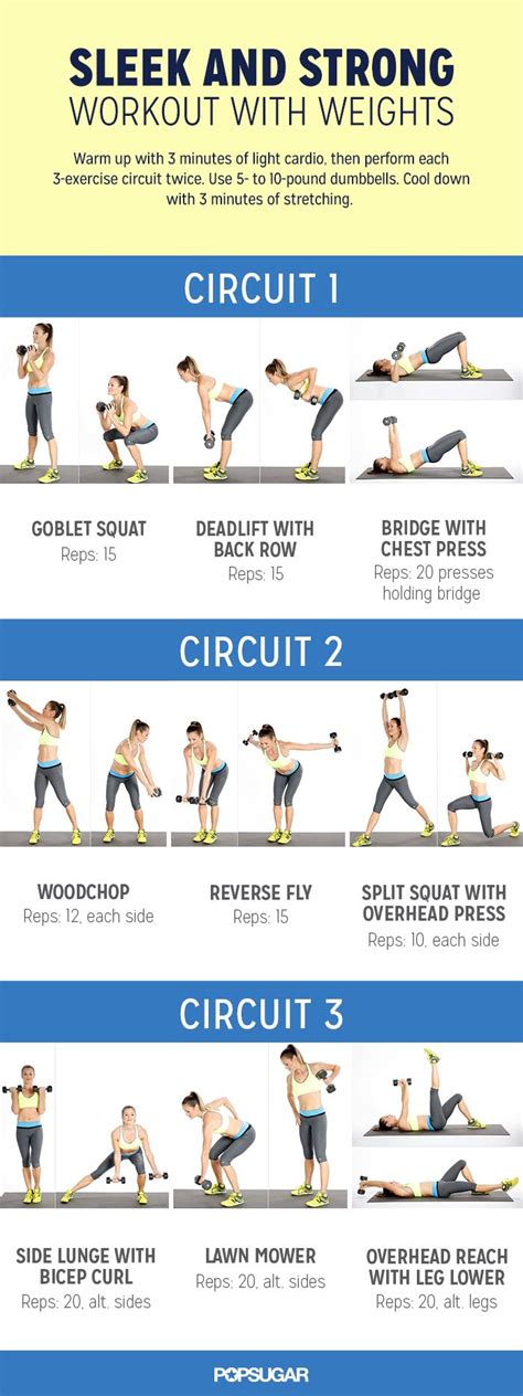 Try This Muscle Building Full Body Circuit Workout At Home Circuit Workout Exercise Fitness