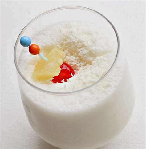 molly mell coconut and vodka cocktail