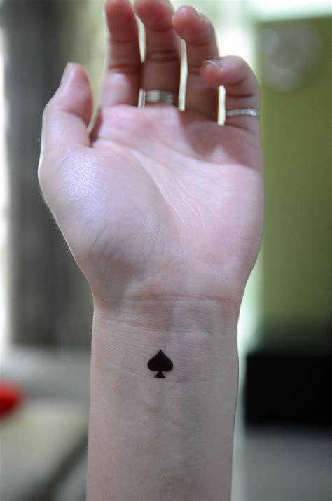 I think i can explain further. Temporary Tiny Tattoos. Tiny Spade | Set of 10 | Spade tattoo, Tiny tattoos, Ace tattoo