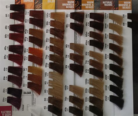 Redken Chromatics Color Chart Instant Hair And Beauty Supplies Australia