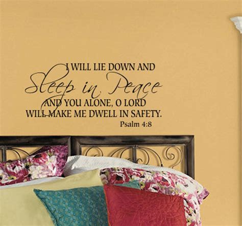 Psalm 48bedroom Wall Decal Bible Verse Decal Marriage Wall Etsy