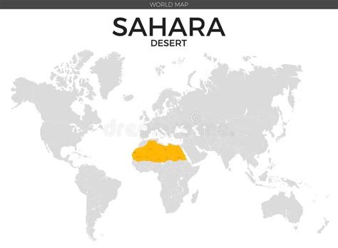 African deserts map pergoladach co. Sahara desert Location Map stock vector. Illustration of ...