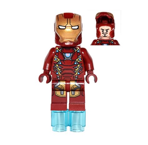 Lego Iron Man Mark 46 Armor 76051 Civil War Super Heroes Minifigure Ebay
