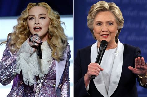 madonna promises oral sex to hillary clinton voters page six