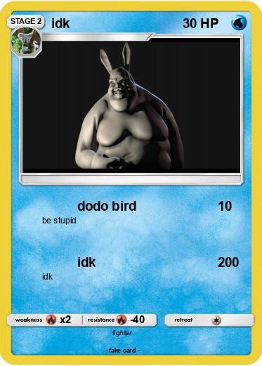 Pokémon Idk 96 96 Dodo Bird My Pokemon Card
