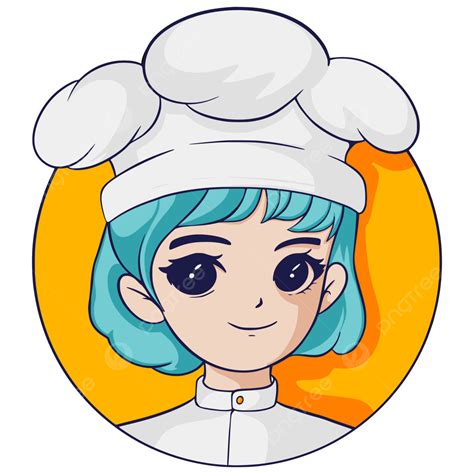 Gambar Logo Maskot Makanan Koki Vektor Lucu Koki Kartun Chef Koki