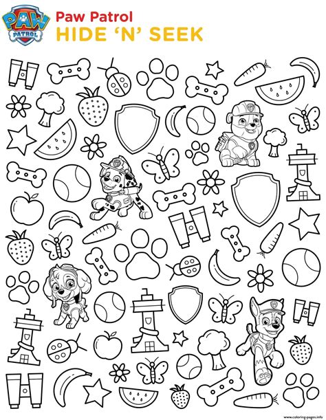 Walmart protection plan options and pricing can be found on the product page, as well as in your cart. Hide And Seek Paw Patrol Coloring Pages Printable