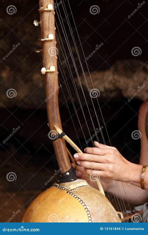 Ethnic African Ten Strings Instrument Stock Photo Image 15161844