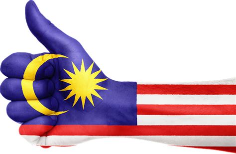 24 for 24px wide flags ; Free illustration: Malaysia, Flag, Hand, Asia - Free Image ...