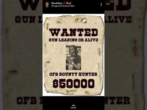 Bandokay OFB Puts A Wanted Poster For Russ Splash YouTube