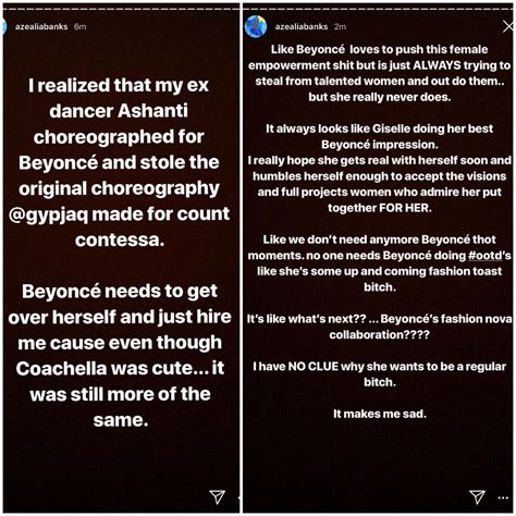 Azealia Banks Comes For Beyoncé Beyonce