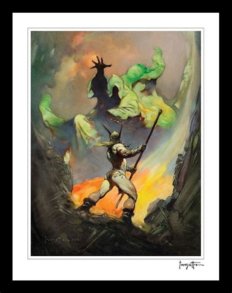 Norseman Print Frazetta Girls