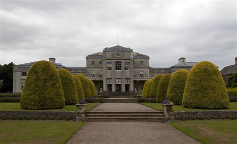 Shugborough Hall In Staffordshire England Posterior Of The Mansion
