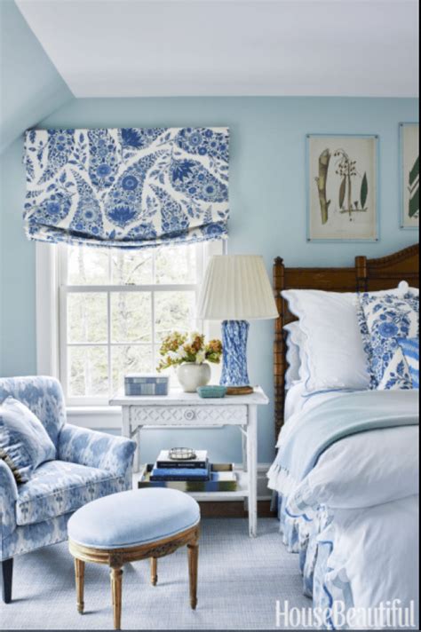 A Blue And White Florida Dream Home Blue Rooms Bedroom Design