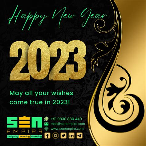 We Wish You A Joyous And Prosperous New Year On This Special Occasion Happynewyear 2023 In