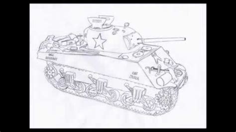 It's very easy art tutorial for beginners, only follow me step by step learn how to draw a pistol from a holster from a navy seal firearms instructor. How to draw M1 Sherman tank step by step (HD) - YouTube