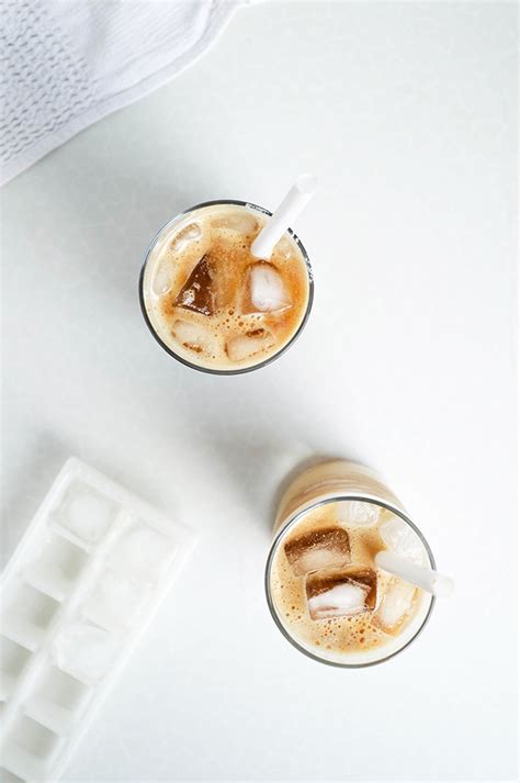 Macadamia Iced Coffee With Vanilla Syrup Sugar Salted
