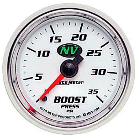 Autometer Nv Boost Gauge 0 35psi Non Stepper Motor 7304