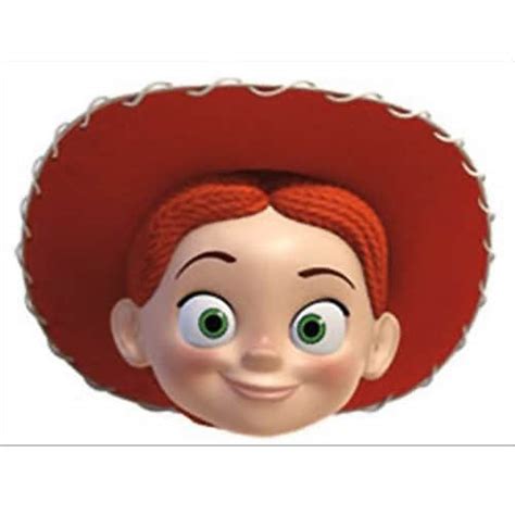 Toy Story Jessie Cardboard Face Mask Partyrama