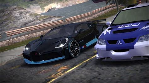 Bugatti DIVO Vs Earl Blacklist 9 NFS Most Wanted PC Gameplay