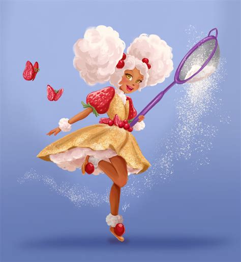 Artstation Candy People Character Illustration