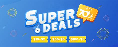 Super Deals Exclusive Coupons Up To 70 Off