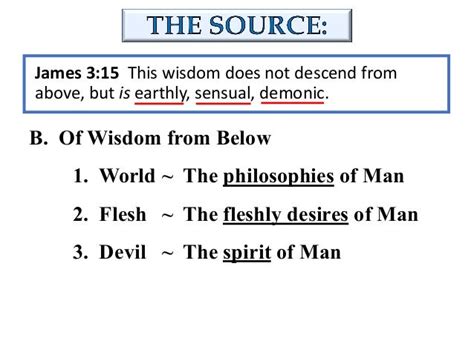Two Types Of Wisdom James 313 18pptx