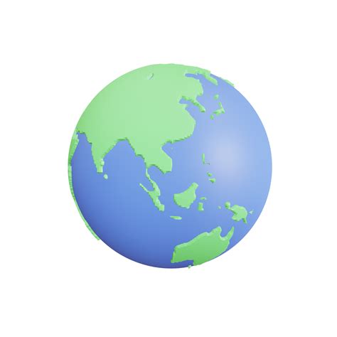 3d Earth World Map Illustration Globe 3d Render Illustration 9368910 Png